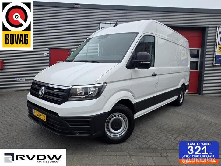 Volkswagen Crafter Bestel 35 2.0 TDI L3H3 ✅Camera✅standk, Auto's, Bestelauto's, Bedrijf, Te koop, ABS, Airbags, Airconditioning