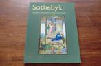 boek - Western manuscripts and miniatures - Sothebys london, Ophalen of Verzenden, Gelezen, Schilder- en Tekenkunst