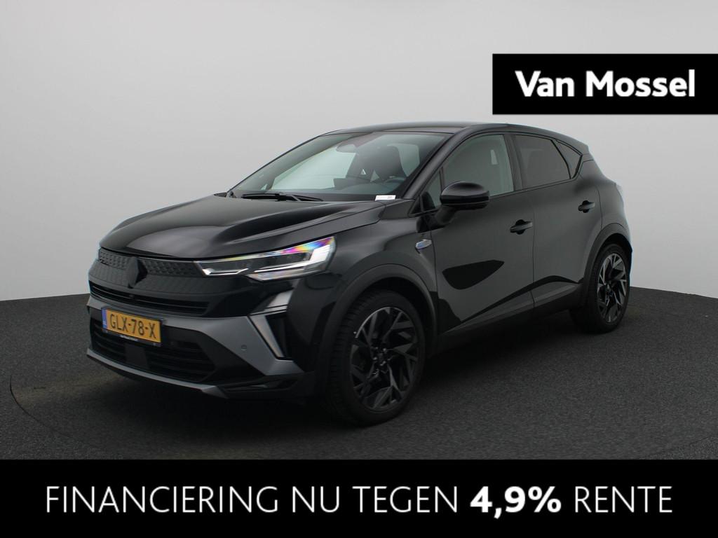 Renault Captur 1.6 E-Tech full hybrid 145 esprit Alpine | Go, Auto's, 1345 kg, Gebruikt, Zwart, Origineel Nederlands