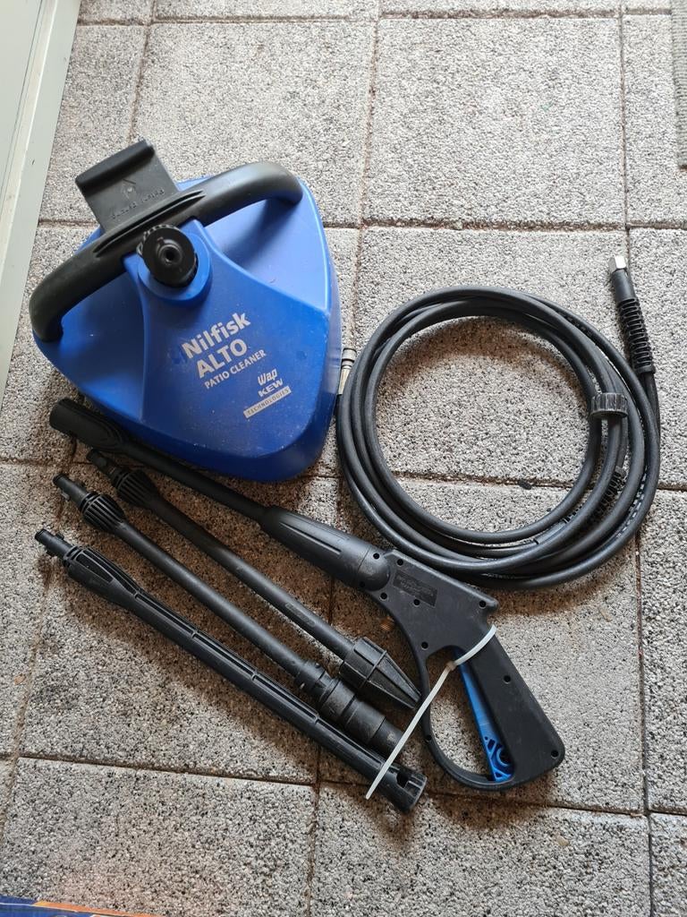 Nilfisk Alto patiocleaner, Ophalen, Gebruikt, Nilfisk Alto