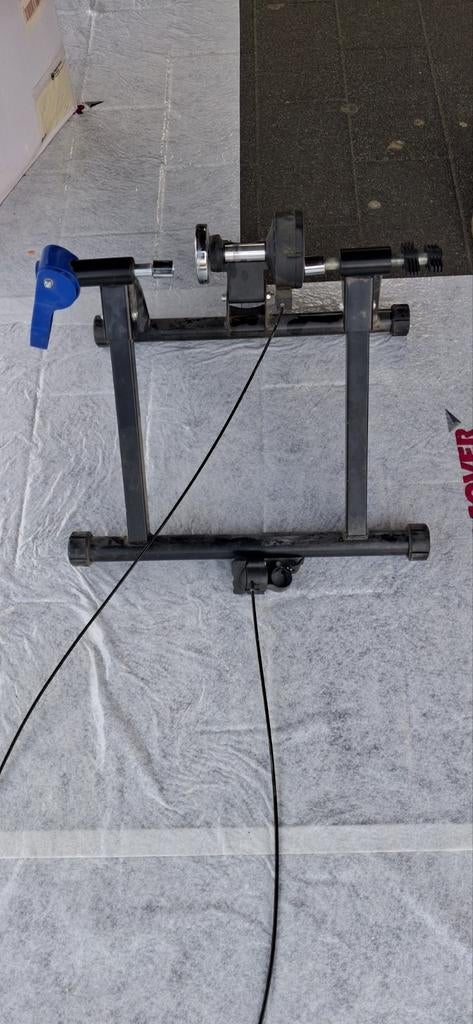 Fietstrainer met versnellingen, Gebruikt, Overige typen, Staal, Ophalen of Verzenden