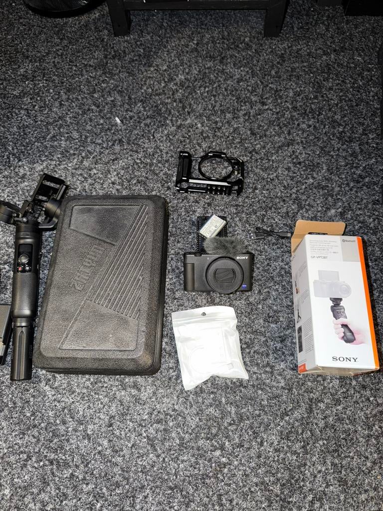 Sony zv-1 camera, Ophalen of Verzenden, Zo goed als nieuw, Sony, Geen optische zoom