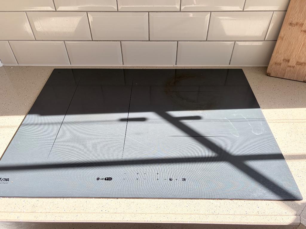 Inductie kookplaat etna, Witgoed en Apparatuur, Ophalen, Gebruikt, 4 kookzones, Inbouw