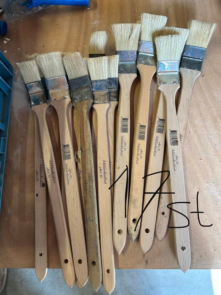 Verfkwasten set - Diverse maten, Ophalen, Nieuw, Kwast