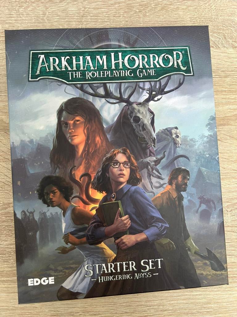 Arkham Horror Roleplaying Game Starter Set Nieuw, Hobby en Vrije tijd, Gezelschapsspellen | Bordspellen, Vijf spelers of meer