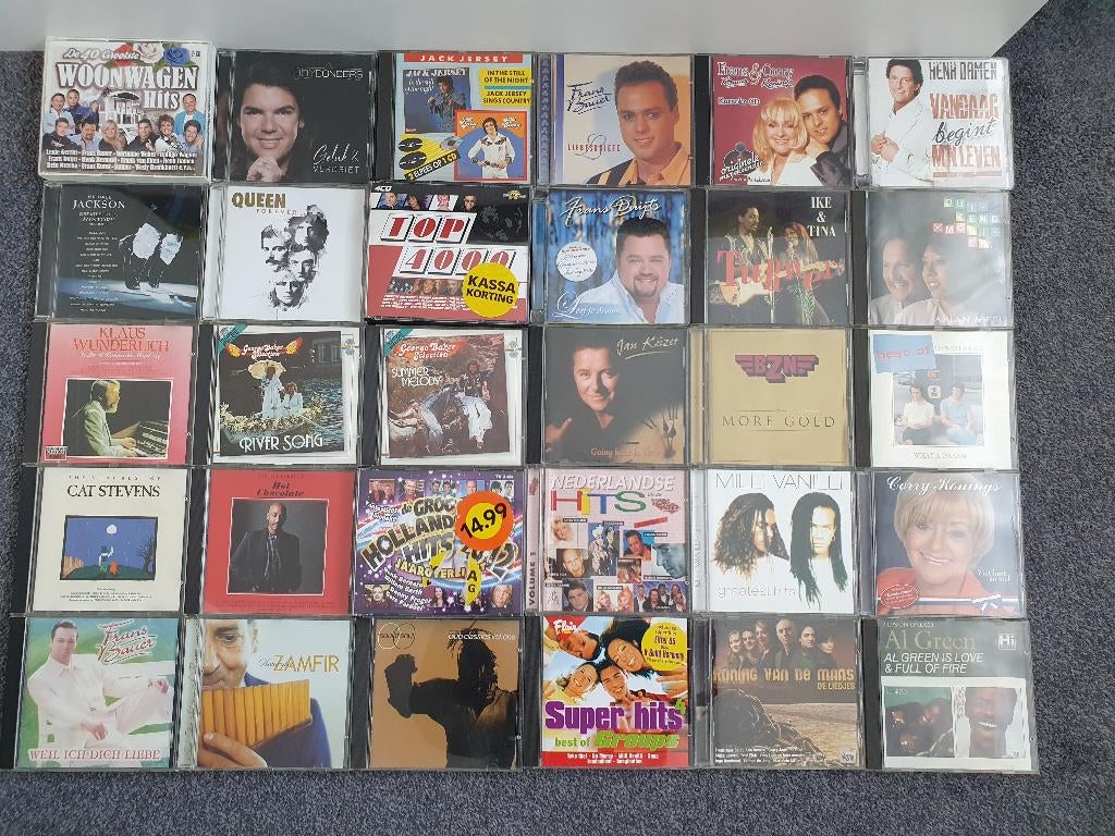 Grote collectie pop-cd's, Ophalen of Verzenden, Gebruikt