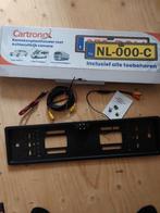 Nieuwe kentekenplaathouder met achteruitkijk camera, Caravans en Kamperen, Ophalen of Verzenden, Nieuw