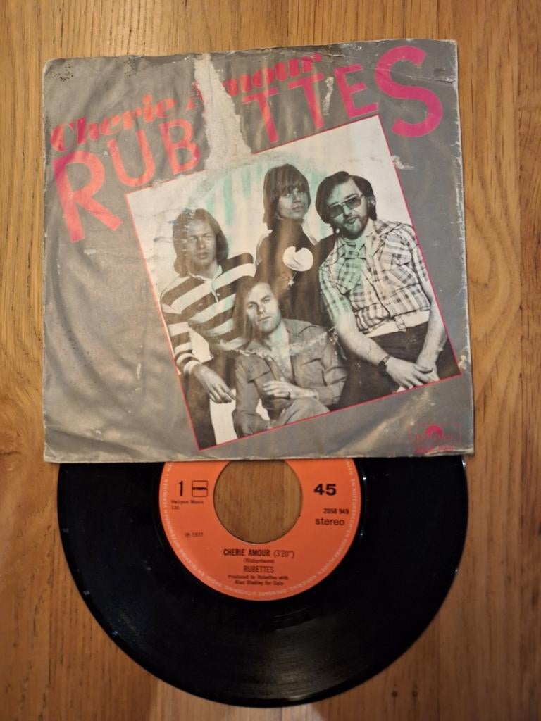 The Rubettes - Cherie Amour (Vinyl Single), Cd's en Dvd's, Gebruikt, 7 inch, Single, Ophalen of Verzenden