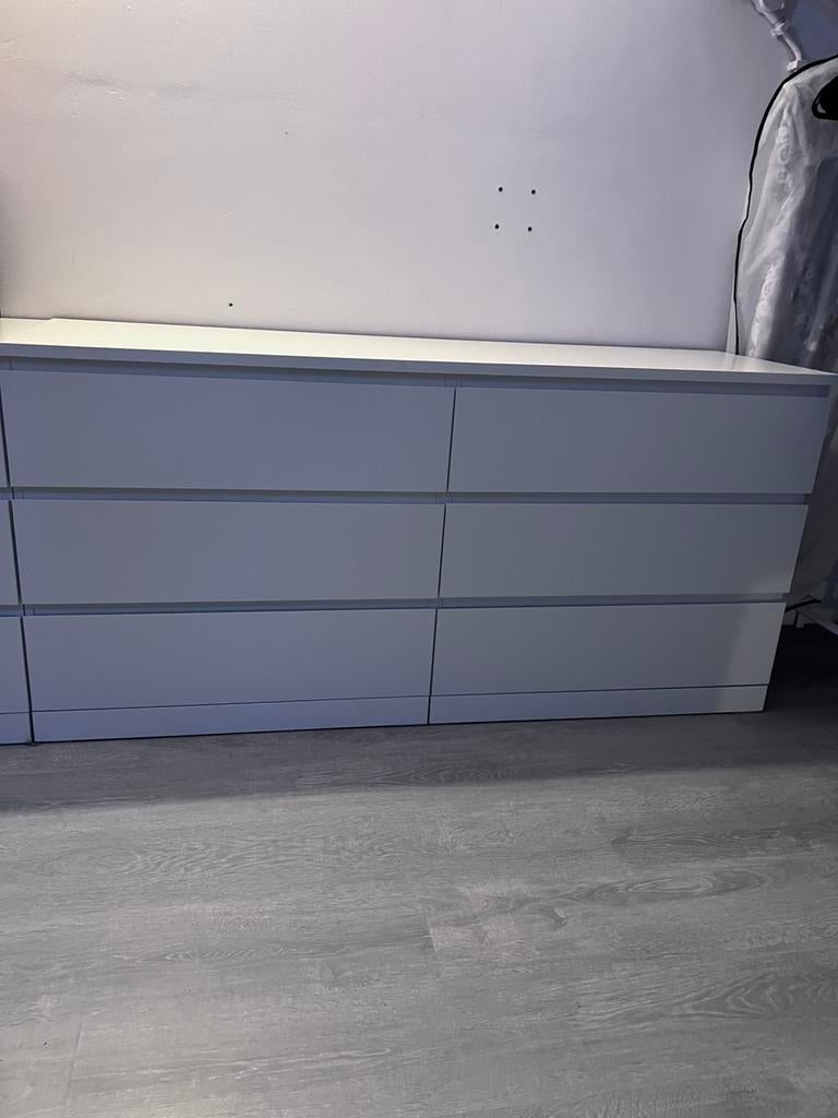 Ikea Malm kasten 2, Ophalen, 50 tot 100 cm, Zo goed als nieuw, 3 of 4 laden