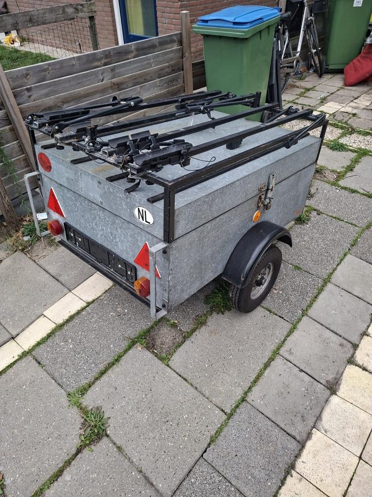 Aanhanger gesloten, Ophalen of Verzenden