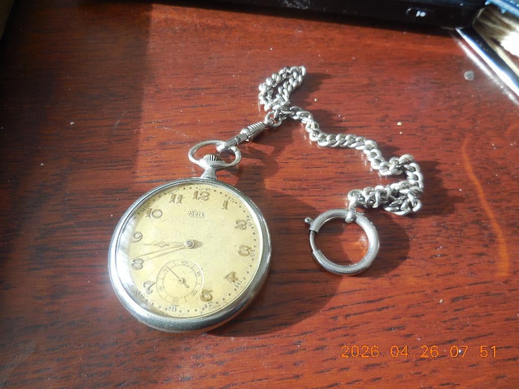 Zakhorloge Merk Huga, Overige merken, Zakhorloge, Staal, 1930 tot 1960
