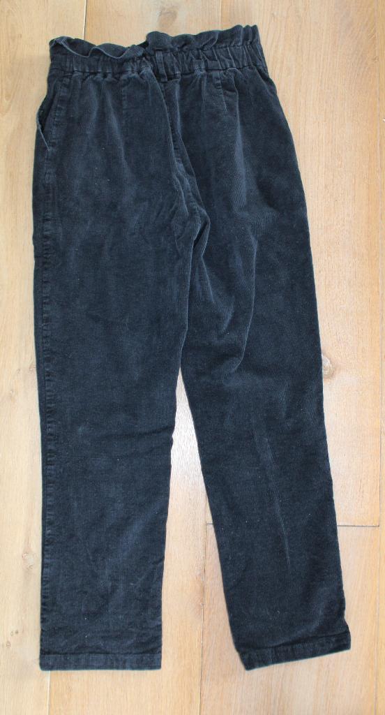 Wijde ribbroek van Catwalk Junkie maat S, Maat 38/40 (M), Zwart, Ophalen of Verzenden, Catwalk Junkie