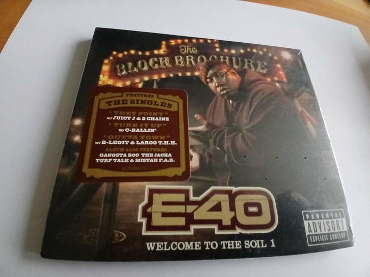 E-40 - The Block Brochure (Welcome To The Soil 1) (NIEUW), Cd's en Dvd's, Cd's | Hiphop en Rap, Nieuw in verpakking, 2000 tot heden