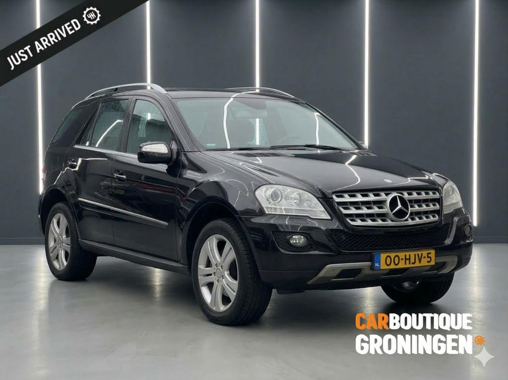 Mercedes M-klasse 280 CDI 4 matic 3500KG TREK | LEDER | TREK, Auto's, Mercedes-Benz, Automaat, Gebruikt, Zwart, 190 pk