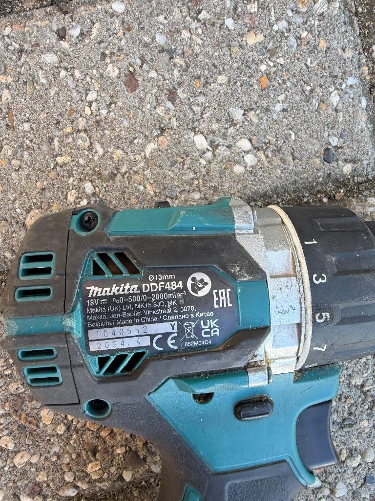 Makita schroef/boormachine & slagschroevendraaier combiset, Doe-het-zelf en Verbouw, Gereedschap | Boormachines, Ophalen, Gebruikt