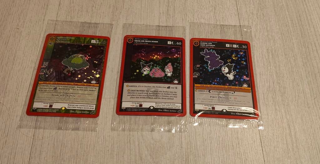 Metazoo cryptid carnival promo's, Hobby en Vrije tijd, Ophalen of Verzenden, Zo goed als nieuw, Losse kaart, Foil