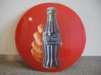 coca cola emaille bord  49 cm, Ophalen of Verzenden