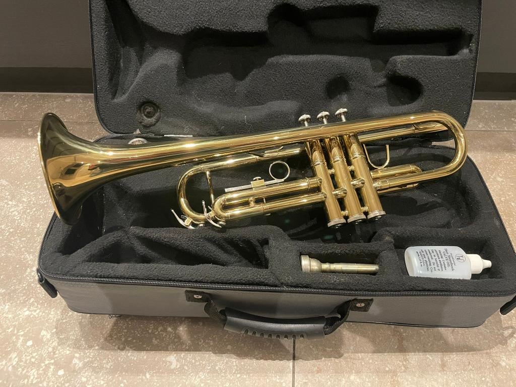 Ida maria grassi trompet, Muziek en Instrumenten, Ophalen of Verzenden, Gebruikt, Met koffer of tas