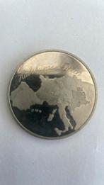 penning karel v 1500-1558 koning van het habsburger reich, Postzegels en Munten, Penningen en Medailles, Ophalen of Verzenden