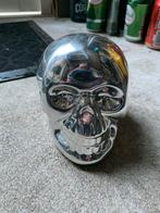 Spaarpot schedel, Ophalen of Verzenden, Zo goed als nieuw, Metaal of Blik, Overige thema's