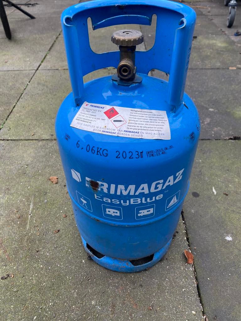 Primagaz gasfles, Ophalen, Zo goed als nieuw