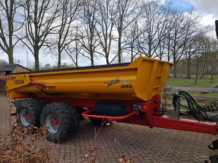 Jako TIGER 100SK Kipper/bakkenwagen (bj 2022), Zakelijke goederen, Agrarisch | Werktuigen, Overige, Overige typen