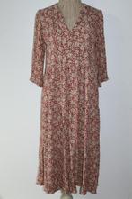 By-bar lange jurk rood beige maat XS/S (34/36), By-bar, Ophalen of Verzenden, Zo goed als nieuw, By-bar.nl