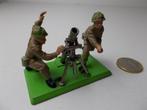 1974 Britains Ltd. Deetail 2 JAPANESE SOLDIERS +MORTIER Igst, Ophalen of Verzenden, Zo goed als nieuw, Overige typen, Britains