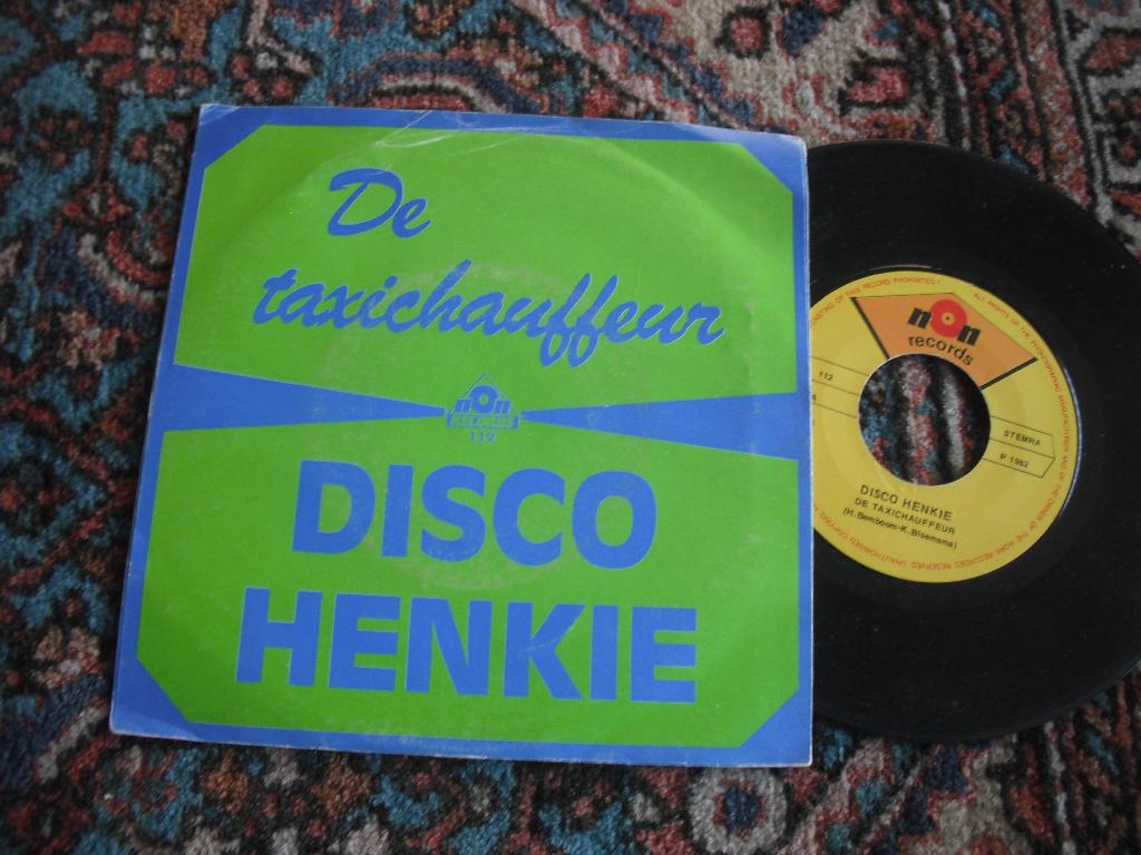 Disco Henkie - De Taxichauffeur (el2), Ophalen of Verzenden, Zo goed als nieuw, 12 inch, Levenslied of Smartlap