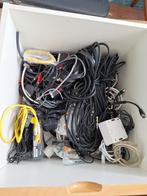 Kist met diverse kabels, in 1 koop, Ophalen