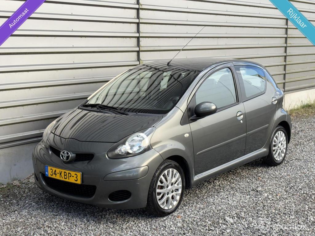 Toyota Aygo 1.0-12V Aspiration AUTOMAAT|AIRCO|NETTE AUTO|ELE, Auto's, Toyota, Gebruikt, 4 stoelen, 68 pk, Origineel Nederlands