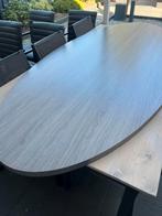 Tafelblad grijs, Tuin en Terras, Tuintafels, Ophalen, Zo goed als nieuw, Ovaal
