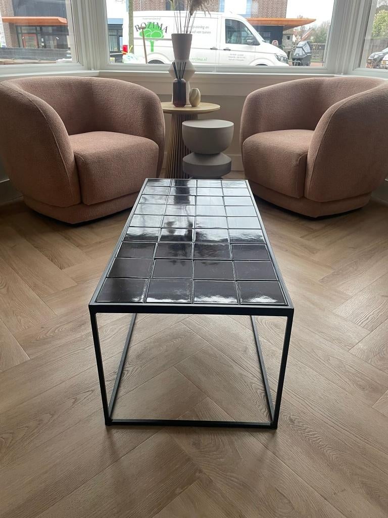 Zuiver salontafel Glazed, Huis en Inrichting, Tafels | Salontafels, Ophalen, 50 tot 100 cm, Rond, 50 tot 100 cm