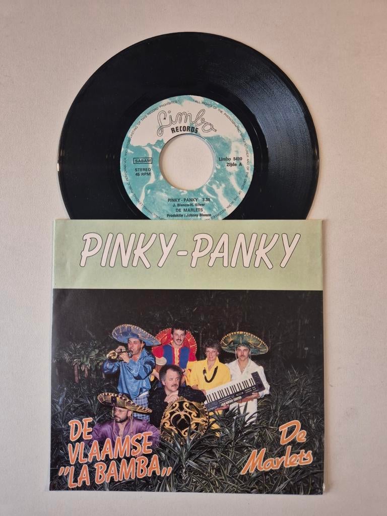 De Marlets-Pinky Panky, Cd's en Dvd's, Vinyl | Nederlandstalig, Ophalen of Verzenden, Zo goed als nieuw, Overige formaten, Levenslied of Smartlap