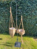 Planten standaard met manden en hangers, Ophalen, Halfschaduw, Minder dan 100 cm