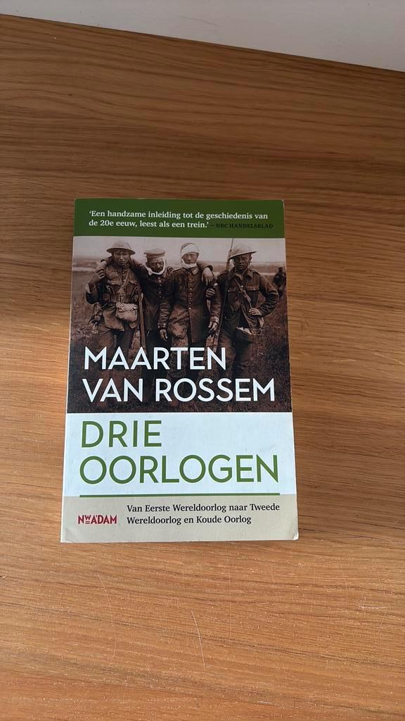 Maarten van Rossem - Drie oorlogen, Boeken, Geschiedenis | Wereld, Zo goed als nieuw, Europa, 20e eeuw of later, Ophalen of Verzenden