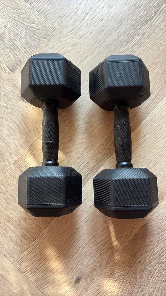 Dumbell set 2 keer 10 kilo, Ophalen, Zo goed als nieuw, Dumbbell