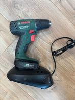 Bosch Schroefboormachine PSR 14,4 Li met lader, Gebruikt, Variabele snelheid, Ophalen of Verzenden, Boor- en Schroefmachine
