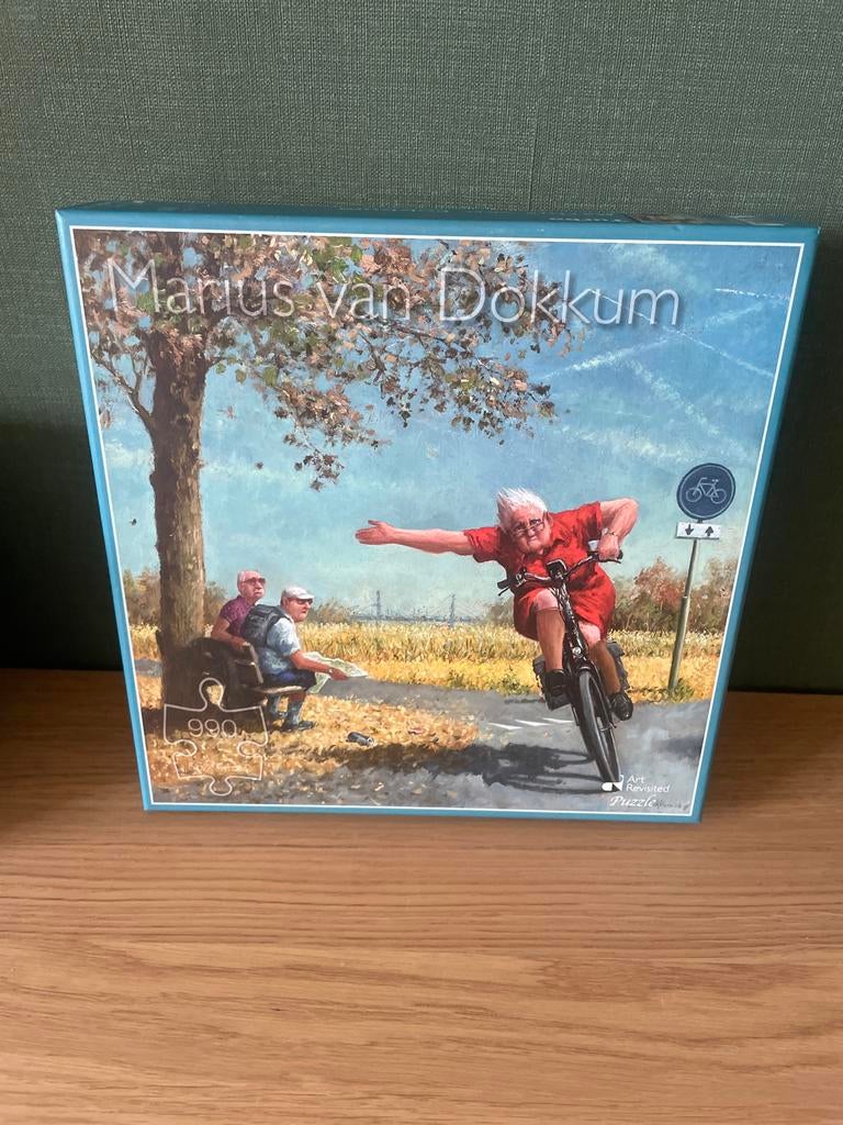 Marius van Dokkum Puzzel - Turbo (990 stukjes), Hobby en Vrije tijd, Ophalen of Verzenden, 500 t/m 1500 stukjes, Zo goed als nieuw