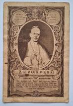 Prentje paus XI, Verzamelen, Ophalen of Verzenden