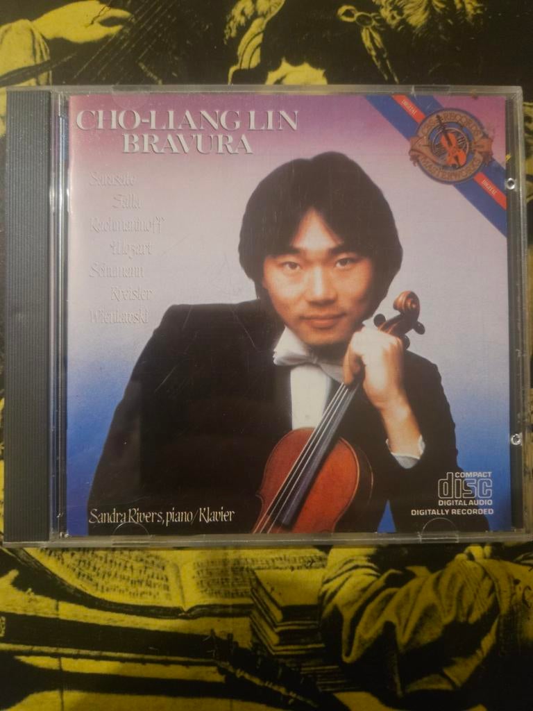 Cho-Liang Lin - Bravura CD (Klassieke Vioolmuziek), Ophalen of Verzenden, Romantiek, Zo goed als nieuw, Kamermuziek