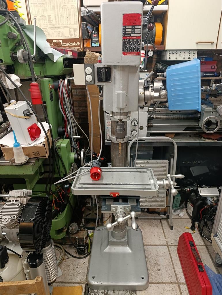 Boor/frees kolom, Ophalen of Verzenden, Gebruikt, Elektrisch, Overige soorten