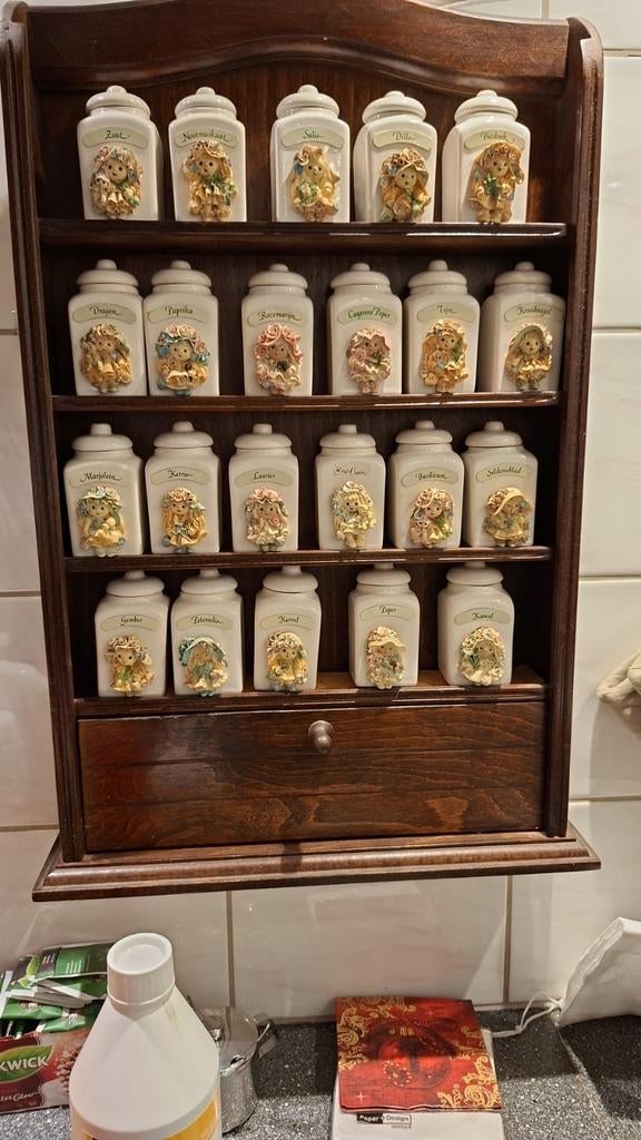 Vintage Goldina Art Collection kruidenrek, Ophalen, Gebruikt