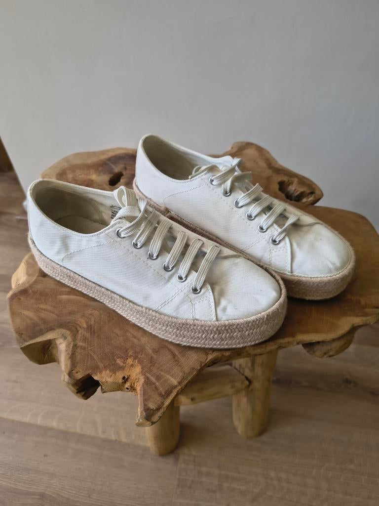 Tamaris mt 37 zomersneakers espadrilles, Kleding | Dames, Schoenen, Ophalen of Verzenden, Zo goed als nieuw, Beige, Sneakers of Gympen