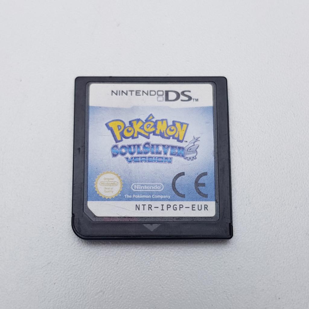Pokemon SoulSilver version (Cardridge only), Nintendo, Zo goed als nieuw, Support@nintendo.com, 11-1 Hokotate-cho, Kamitoba, Minami-ku
Kyoto 601-8501
Japan