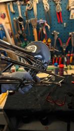 Verzilverde ventielTrombone - ventiel trombone, Ophalen of Verzenden, Gebruikt, Overige typen