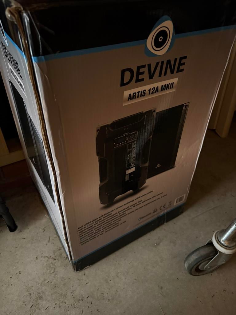 Actieve speakerset met sub 12 inch, Ophalen of Verzenden, Zo goed als nieuw