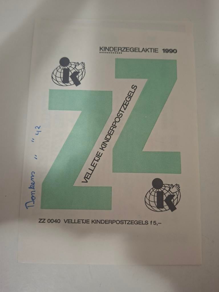Kinderpostzegels enveloppen, Ophalen of Verzenden