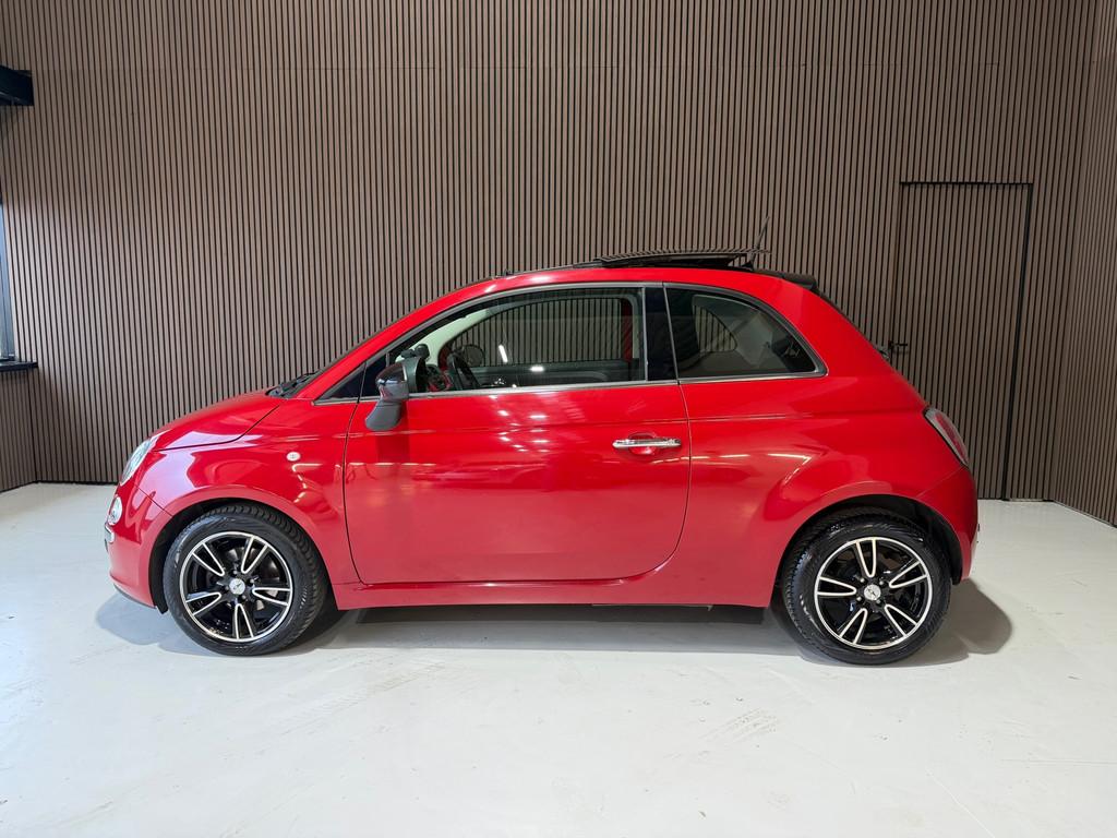 Fiat 500 0.9 TwinAir Turbo Cult Pano/Leer/CD/MP3, Auto's, Fiat, Voorwielaandrijving, Gebruikt, 905 kg, Bedrijf