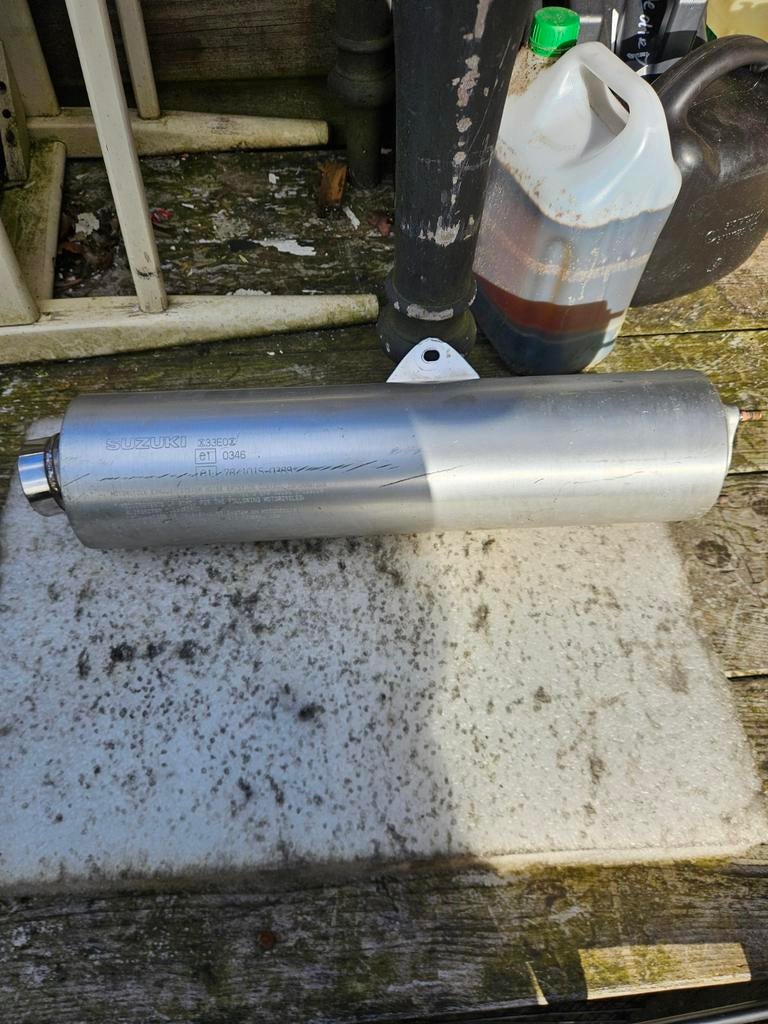 Originele uitlaat Suzuki gsxr SRAD, Motoren, Ophalen of Verzenden, Gebruikt